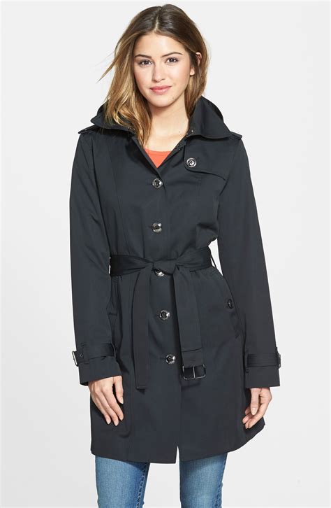 michael kors trenchcoat herren|Michael Kors single breasted coat.